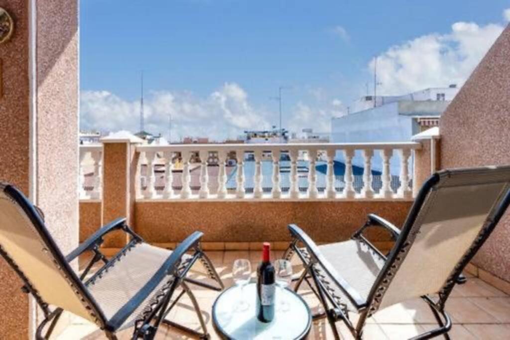 Penthouse Ramon G-Playa Del Cura Lägenhet Torrevieja Exteriör bild